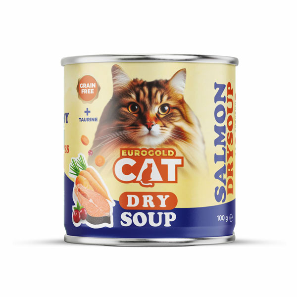 EuroGold Cat Kuru Çorba Somonlu 40 Gr