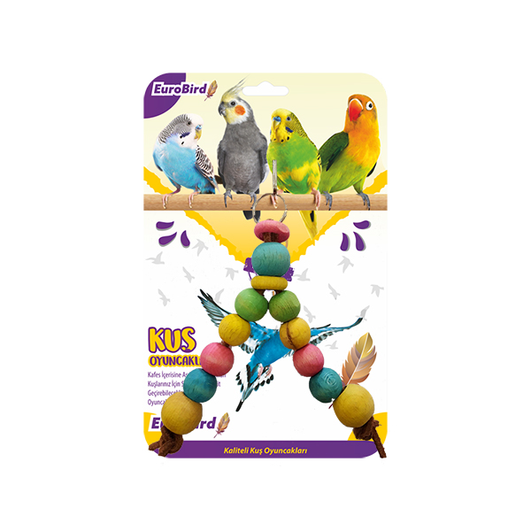EuroBird Kuş Oyuncağı V Şekilli Boncuk