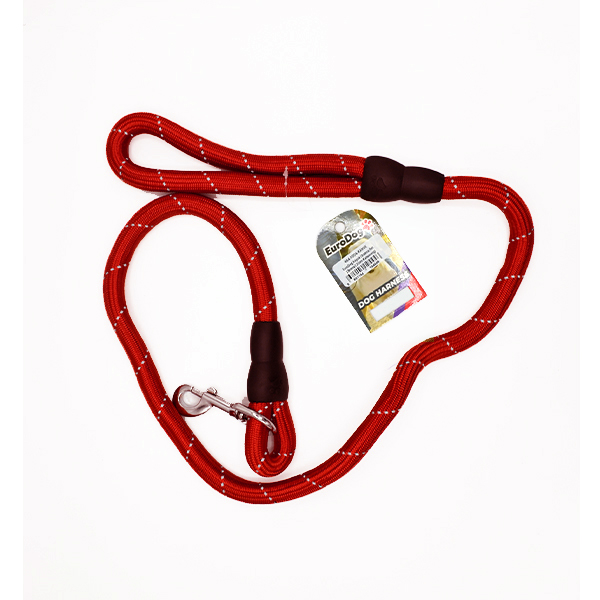EuroDog Köpek Uzatma Ref. 18mm x 120cm Kırmızı