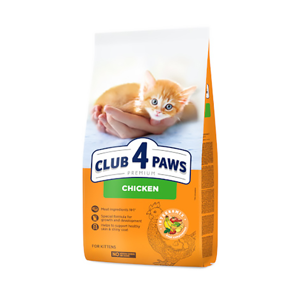 Club4Paws Pre. Tavuklu Yavru Kedi Maması 14Kg