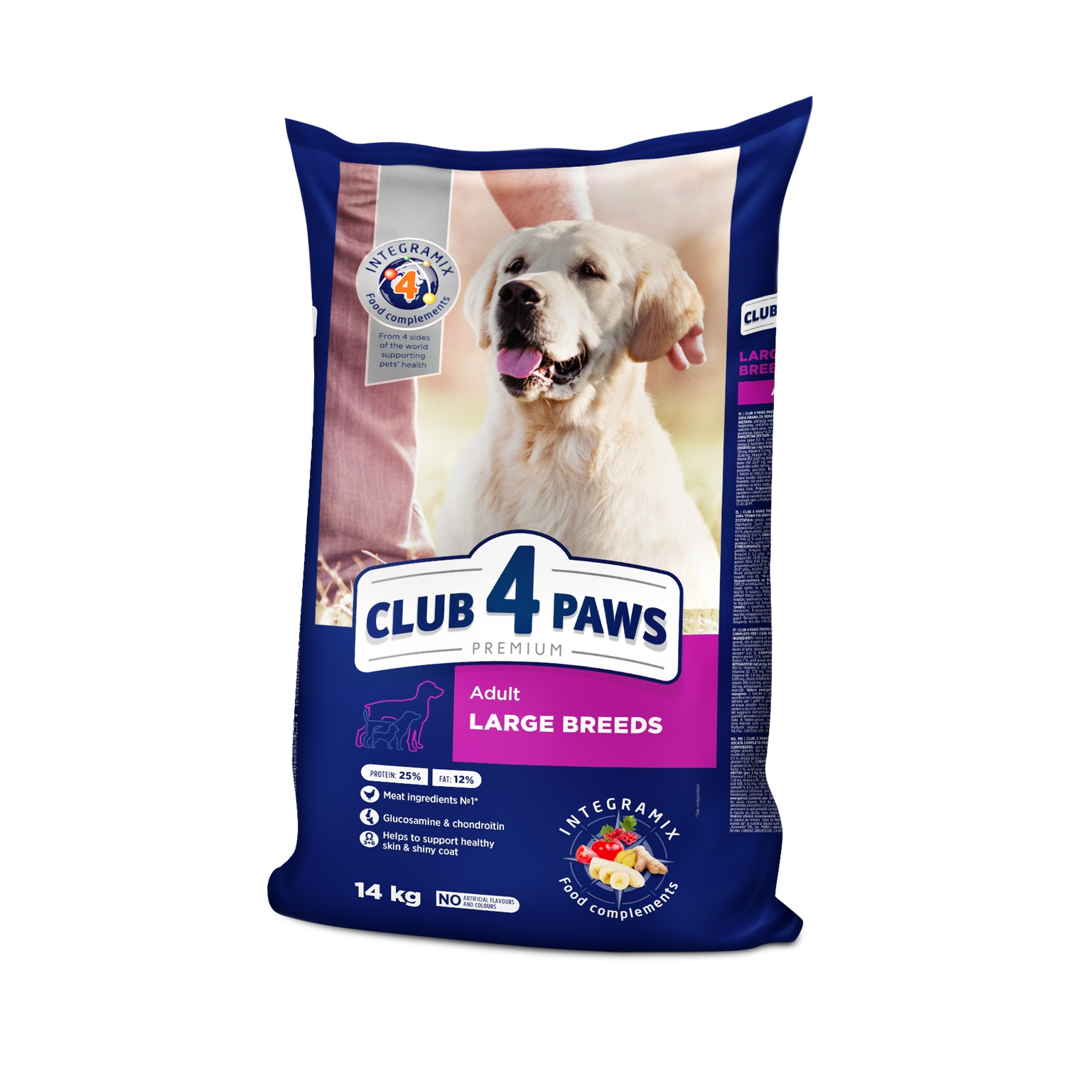 Club4Paws Premium Büyük Irk Yetişkin Köpek Maması 14 Kg