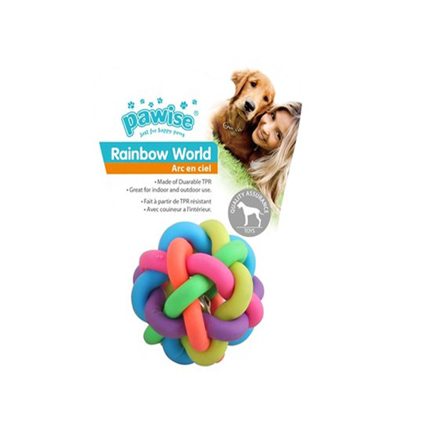 Pawise Rainbow World Örgü Top Ø 6,5 cm