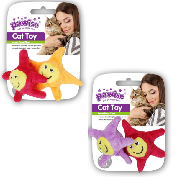 Pawise Yıldız Kedi Oyuncağı 8 cm (2 li Paket)