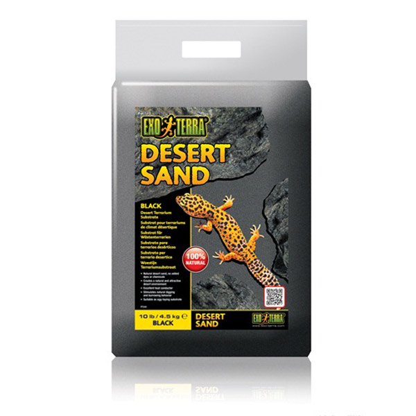 Exo Terra Siyah Çöl Kumu 4,5 Kg