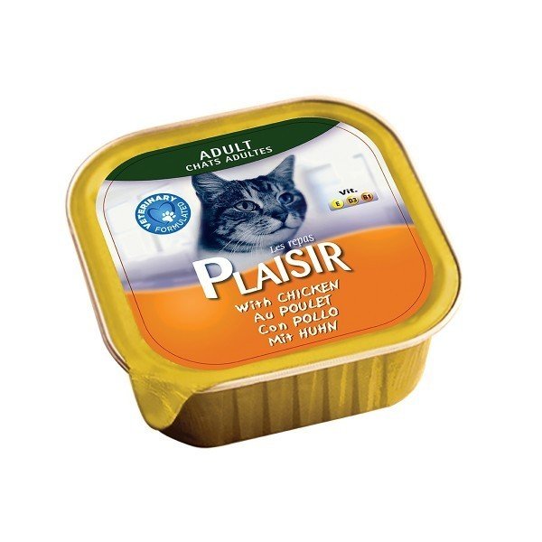PLAİSİR PATE STERİLİSED CHİCKEN 100 GR