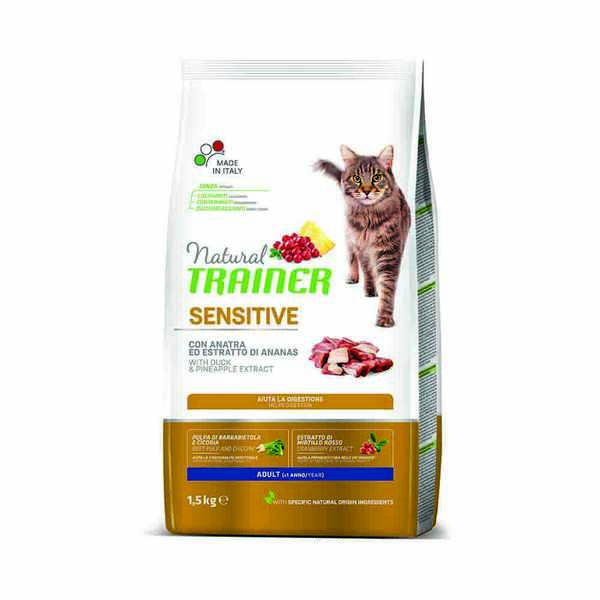 Natural Trainer Cat Sensitive Duck 1,5 Kg - Hassas Mideli Kediler İçin Ördekli Mama