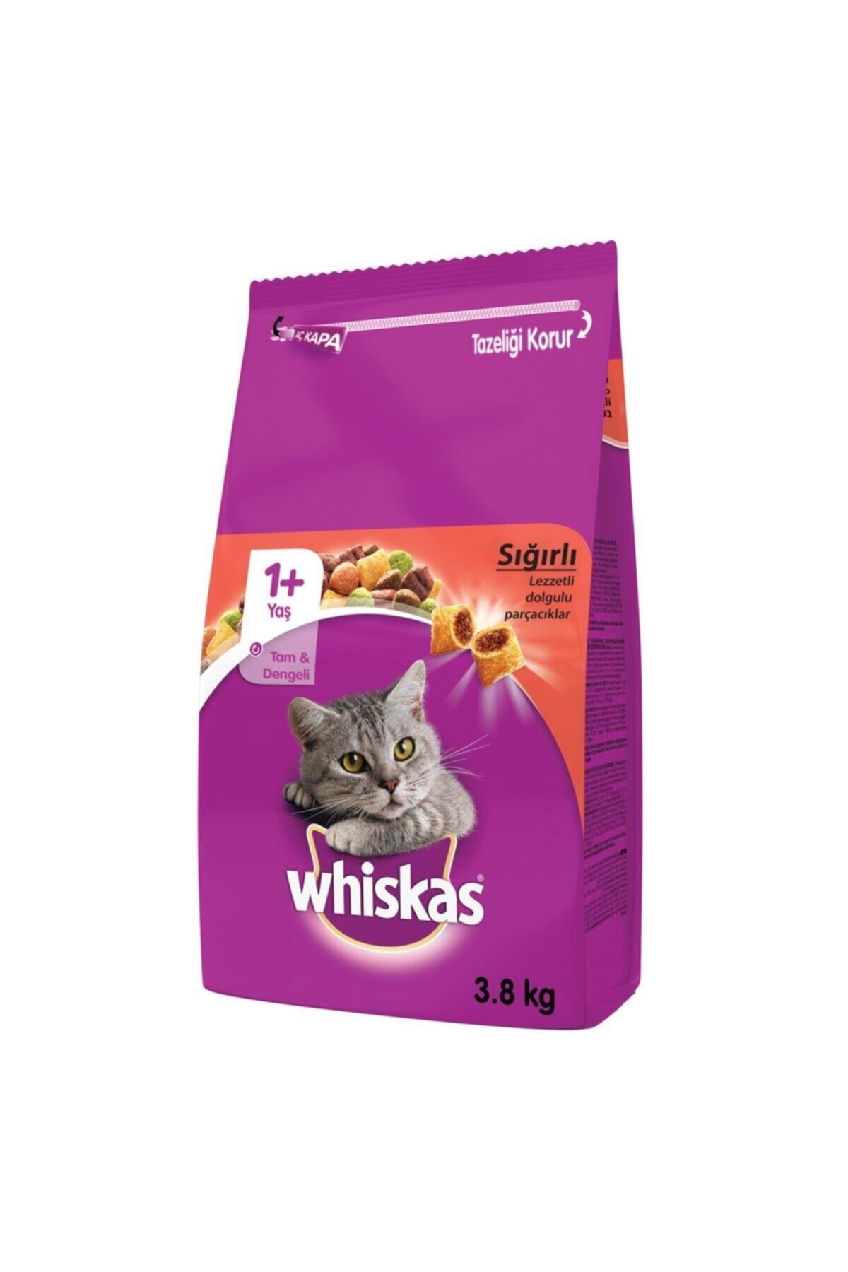 Whıskas Kuru Mama Sıgırlı 3.8kg