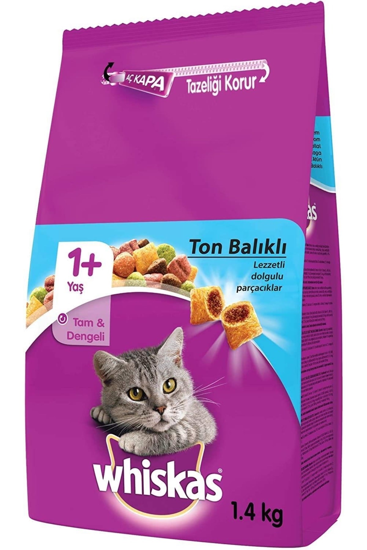 Ton Balıklı 1,4 Kg Kuru Mama