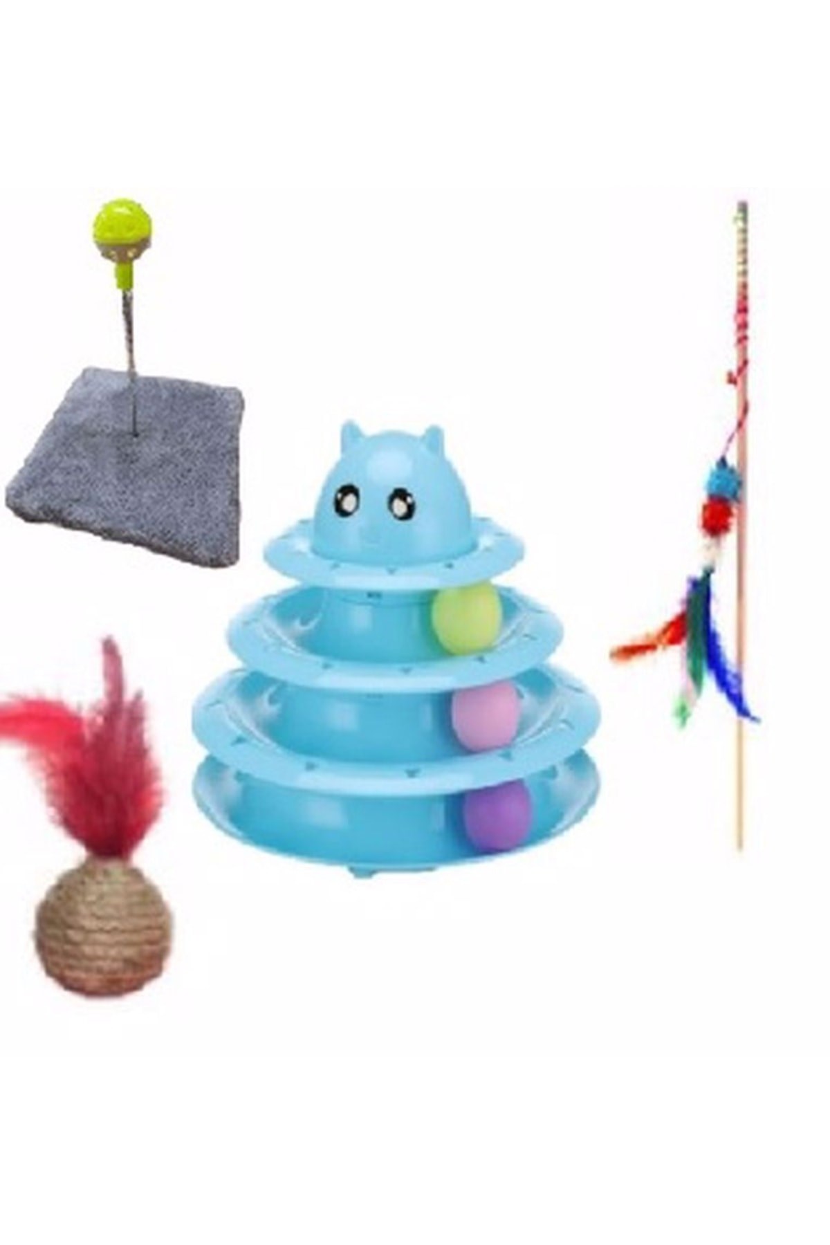Kedi Oyun Seti 4 Parça