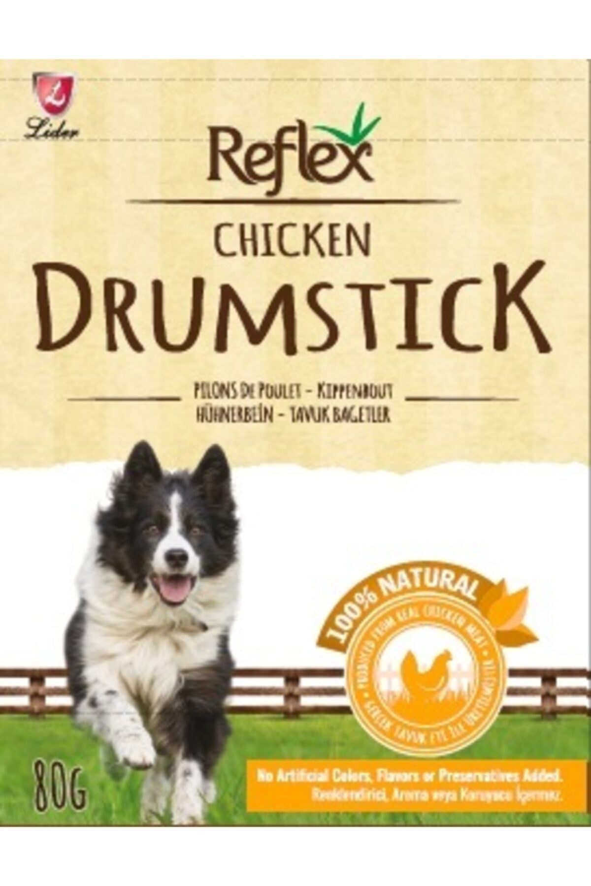 Reflex Chicken Drumsticks  Köpek Tavuklu Baget Ödül Maması 80 Gr