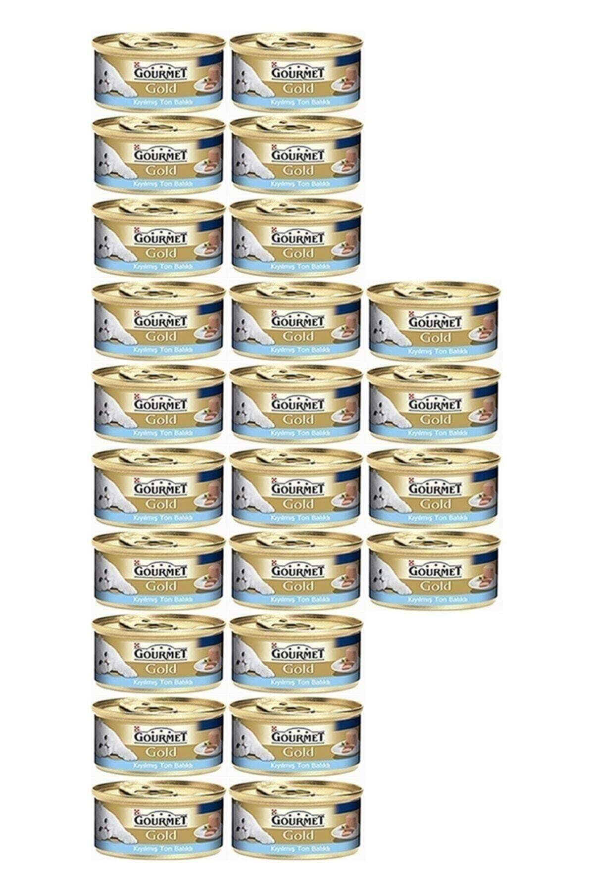 Purina Gourmet Gold Kıyılmış Ton Balıklı Kedi Konservesi 24x85 Gr