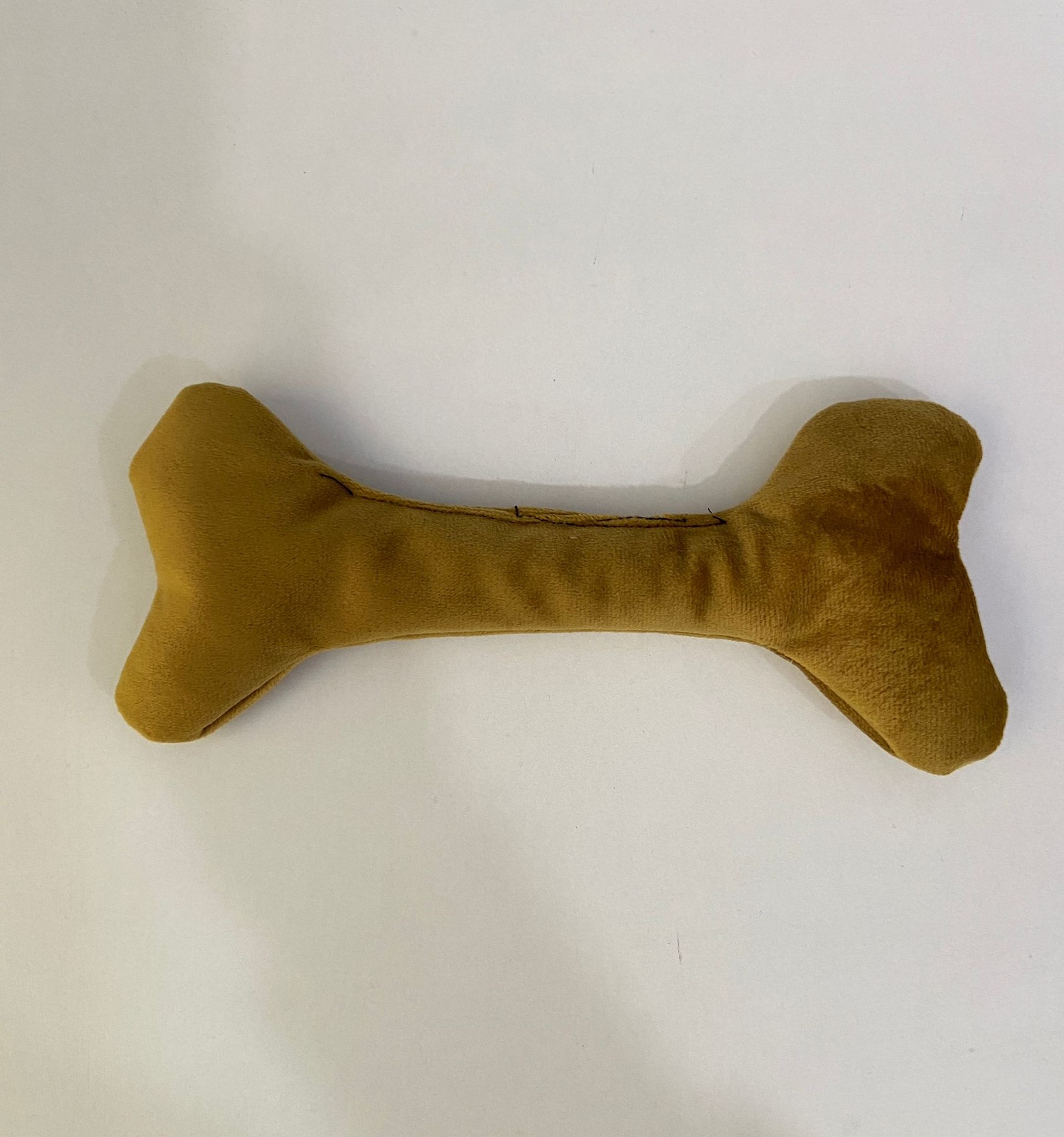 Sennedilersen Silinebilir Kumaş Karışık Renk Çekiştirmeli Kemik Köpek Oyuncağı