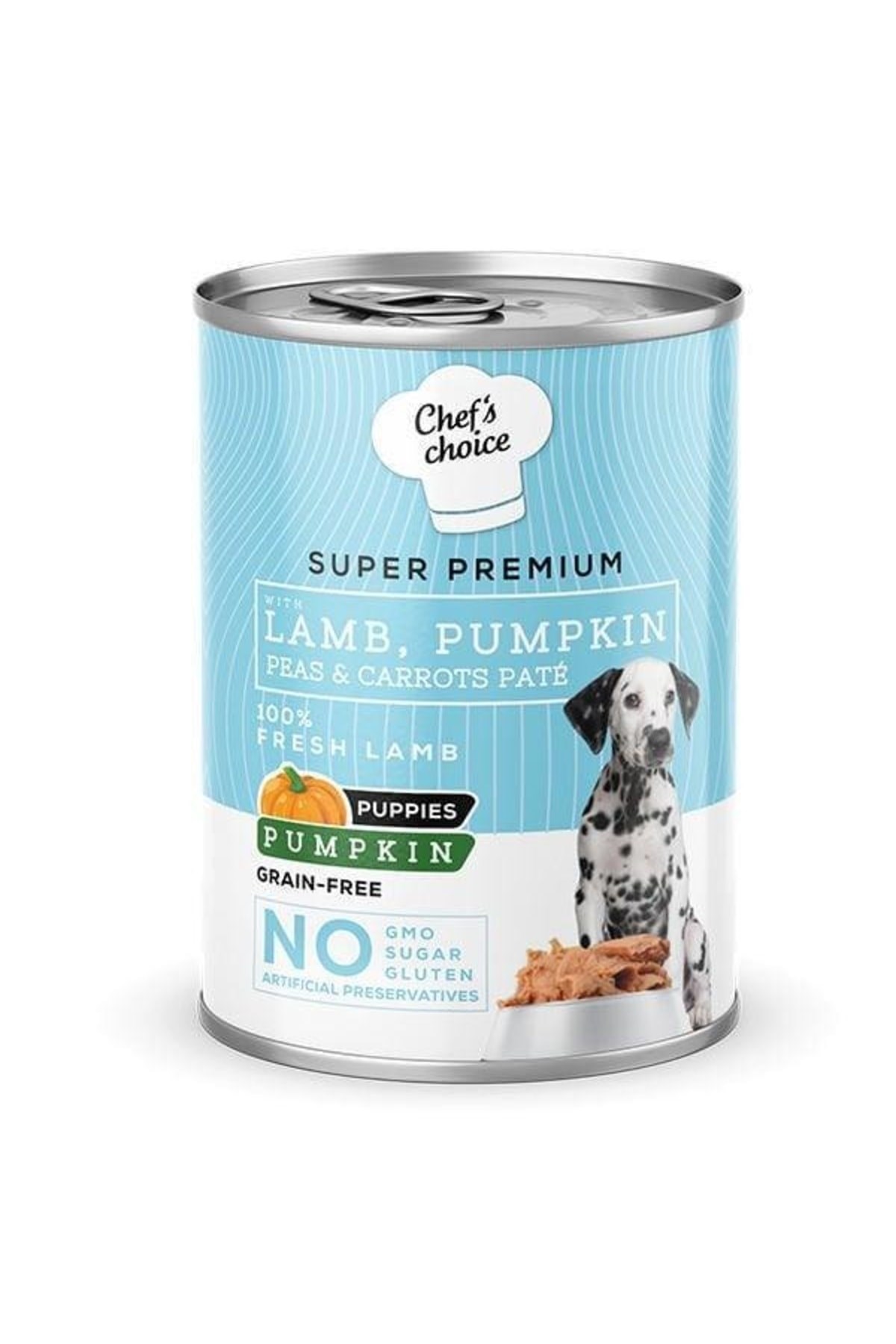 Chefs Choice Kuzu Etli Ve Balkabaklı Kıyılmış Yavru Köpek Konservesi 400 gr