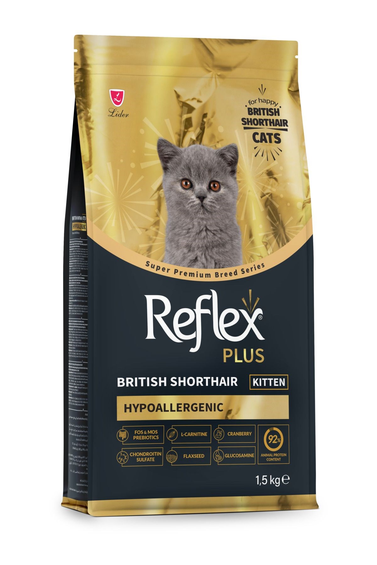 Reflex Plus British Shorthair Yavru Kedi Maması 1.5 kg