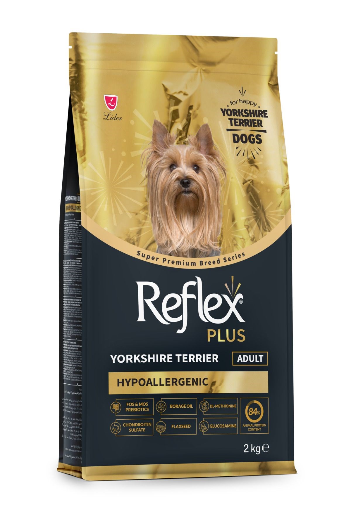 Reflex Plus Yorkshıre Terrıer Yetişkin Köpek Maması 2 Kg