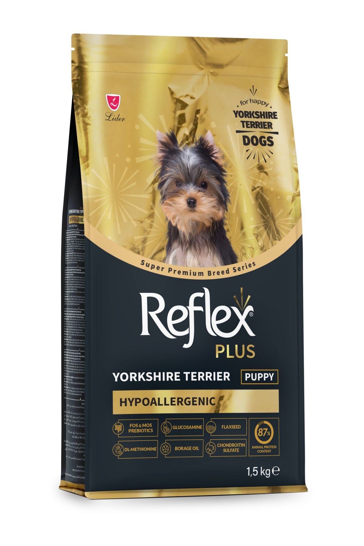 Reflex Plus Yorkshire Terrier Yavru Köpek Maması 1.5 Kg