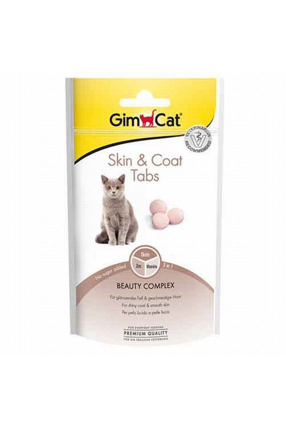 Skin&coat Tabs Deri&tüy Sağlığı Kedi Ödül Tableti 40 gr