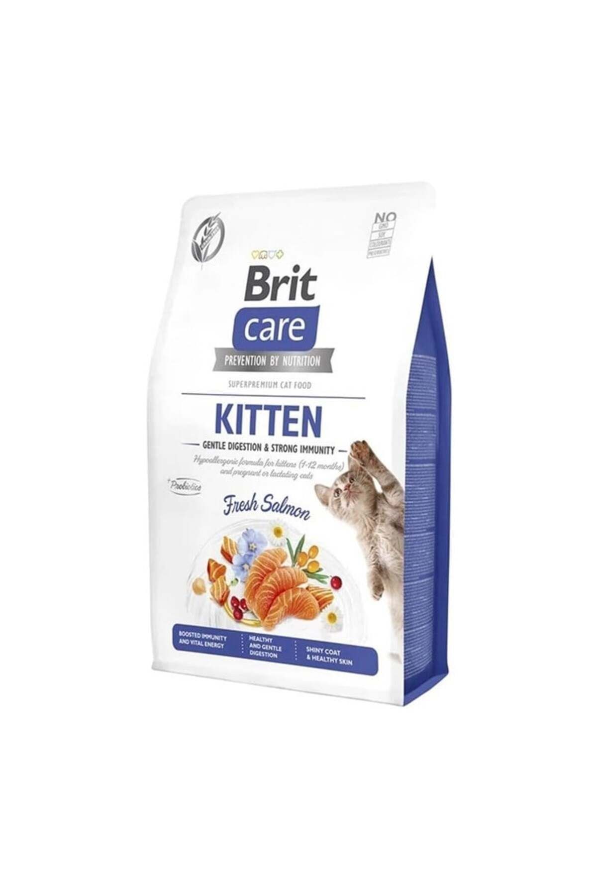Gentle Digestion & Strong Immunity Tahılsız Somonlu Yavru Kedi Maması 2 Kg