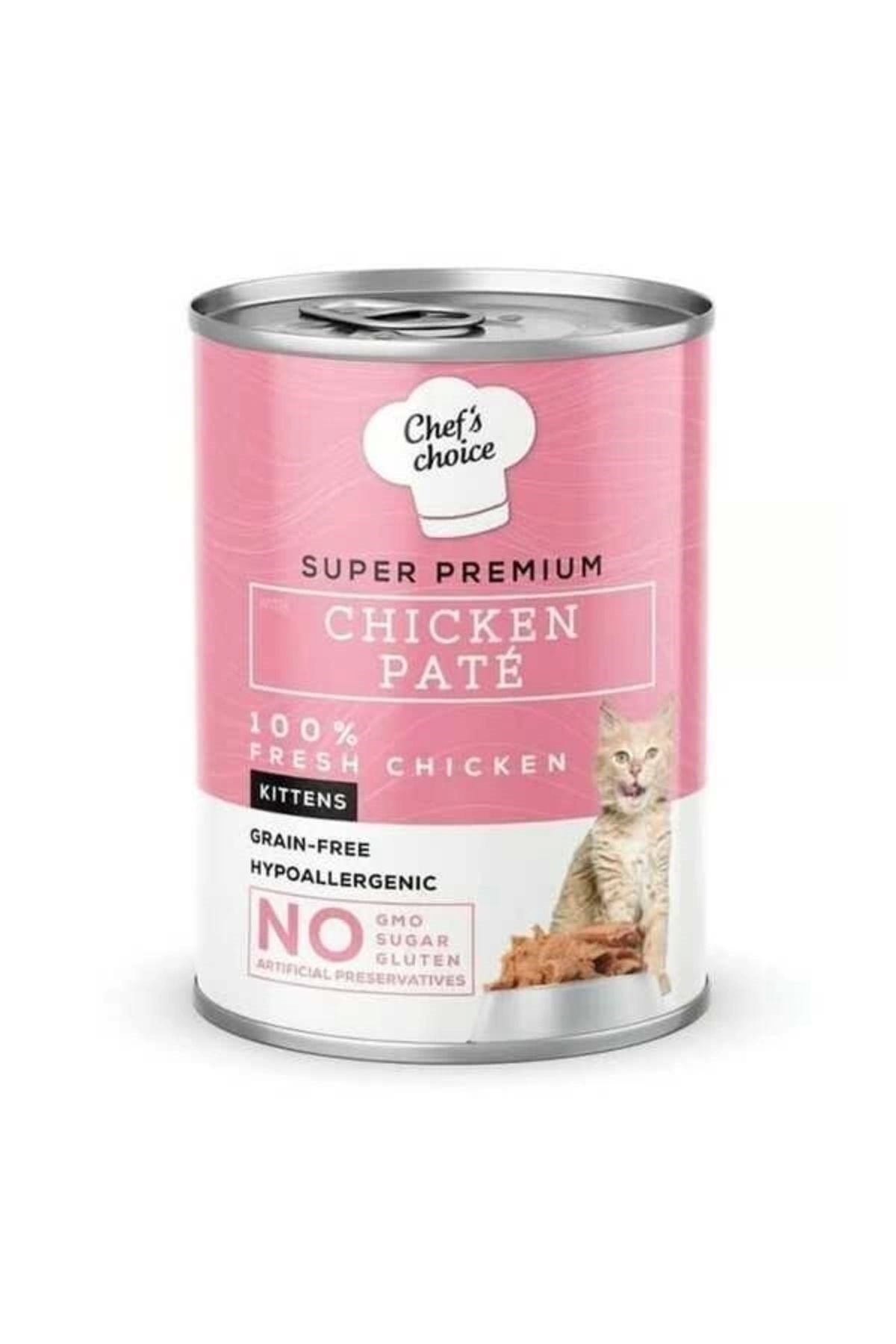 Pate Chicken Kitten Tavuklu Tahılsız Ezme Yavru Kedi Yaş Maması 400 gr
