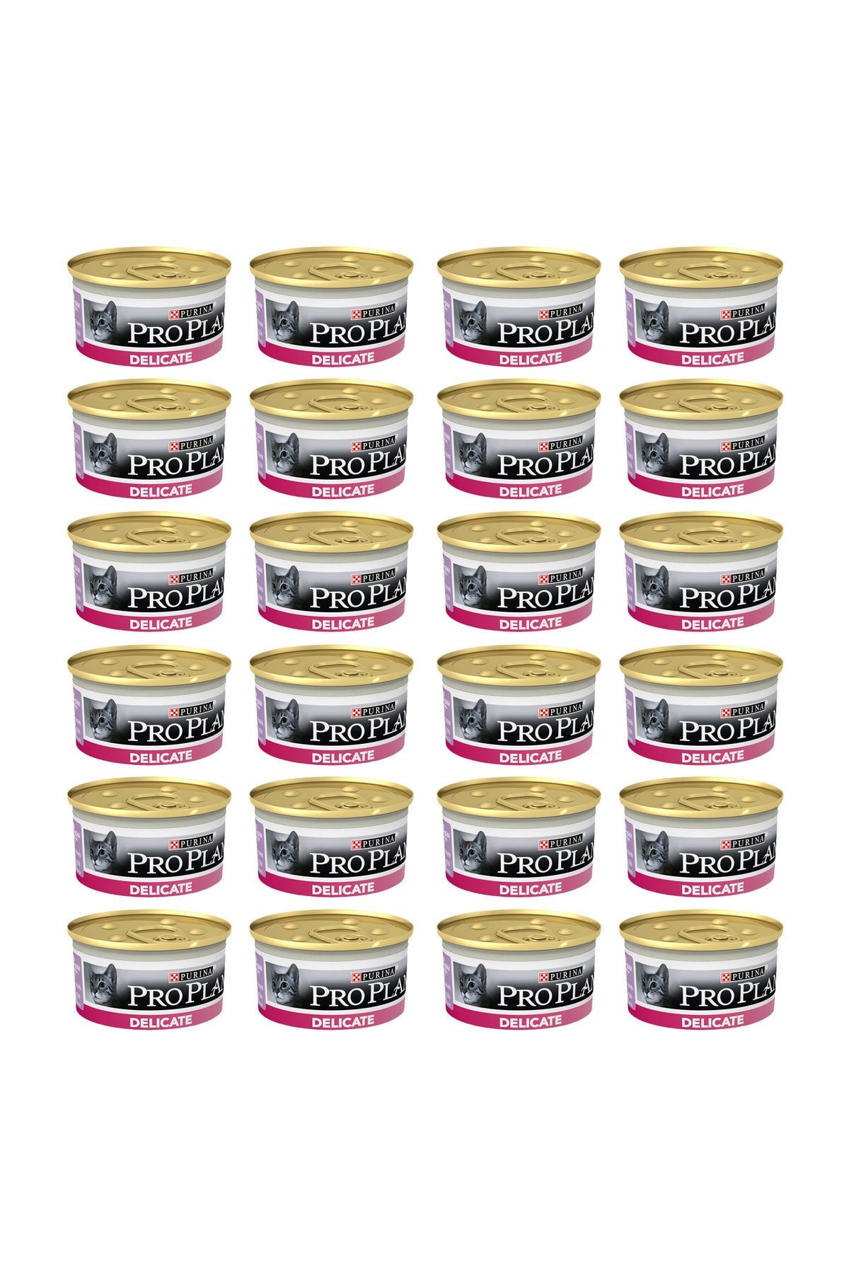 Delicate Hindili Kedi Konservesi 85 gr x 24 Adet
