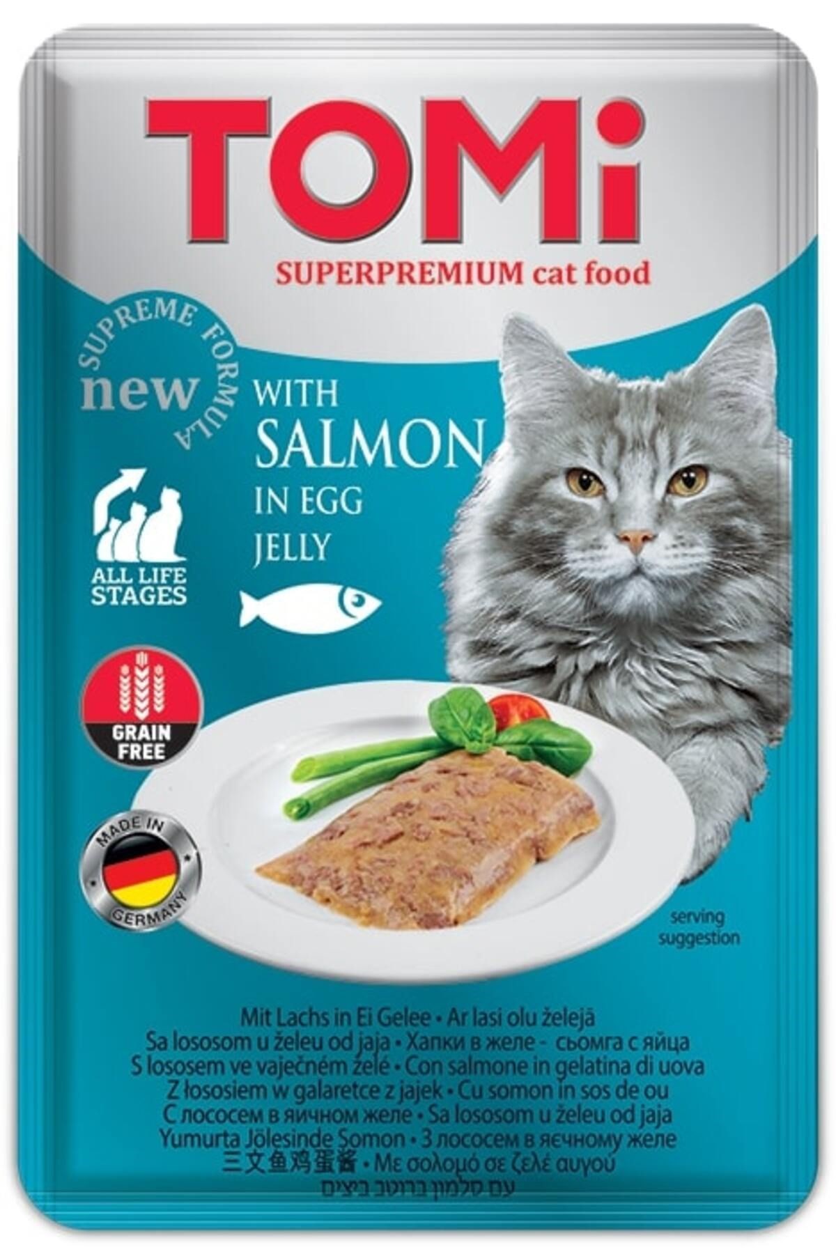 Kedi Somon Ve Yumurta Tahılsız Pouch Mama 100gr (PATE) 394117
