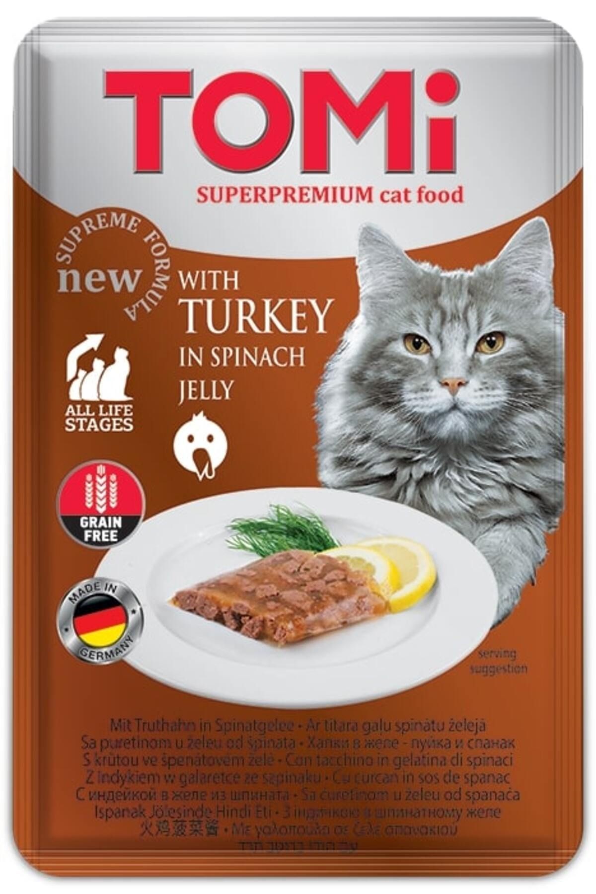 Kedi Hindi & Ispanak Tahılsız Pouch Mama 100gr (PATE) 394117