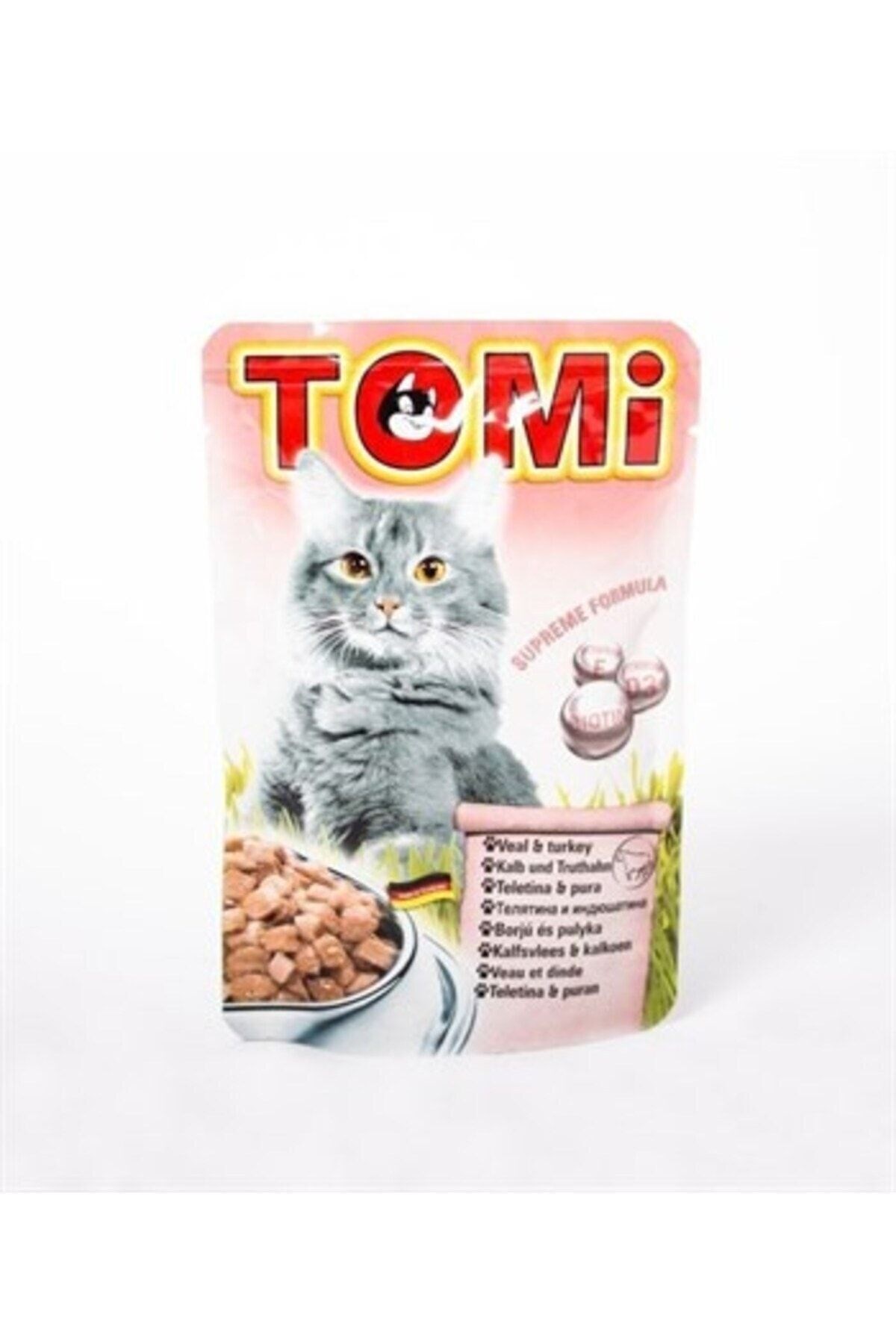 Premium Pouch Dana Etli Ve Hindili Yetişkin Kedi Konservesi 100 gr