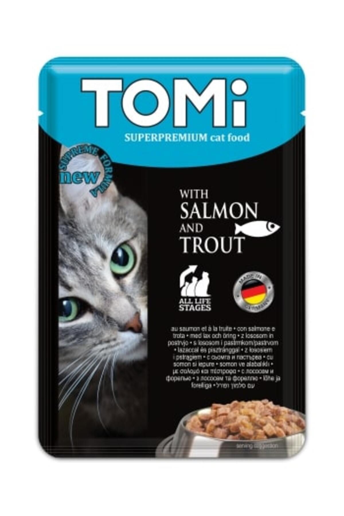 Kedi Somon & Alabalık Pouch Mama 100gr 394117