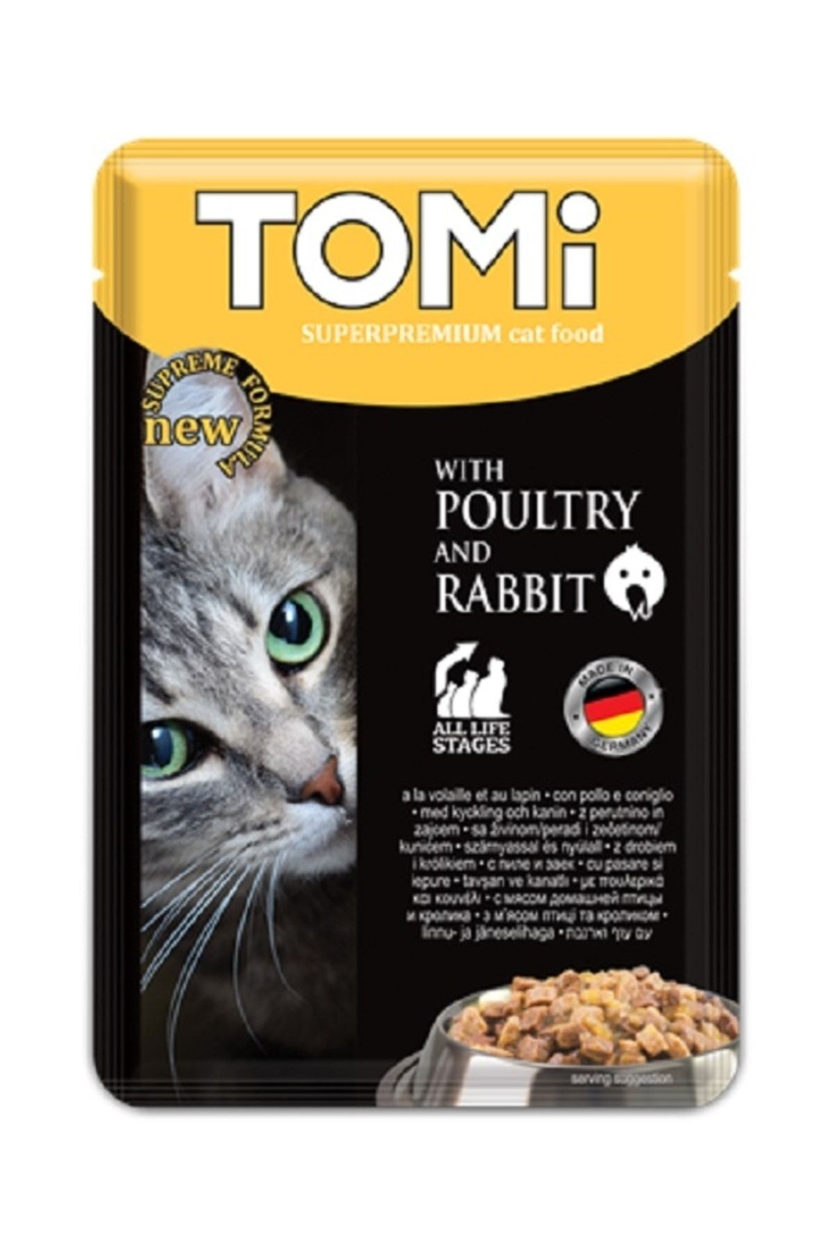 Kedi Kümes Hayvanı & Tavşan Pouch Mama 100 gr