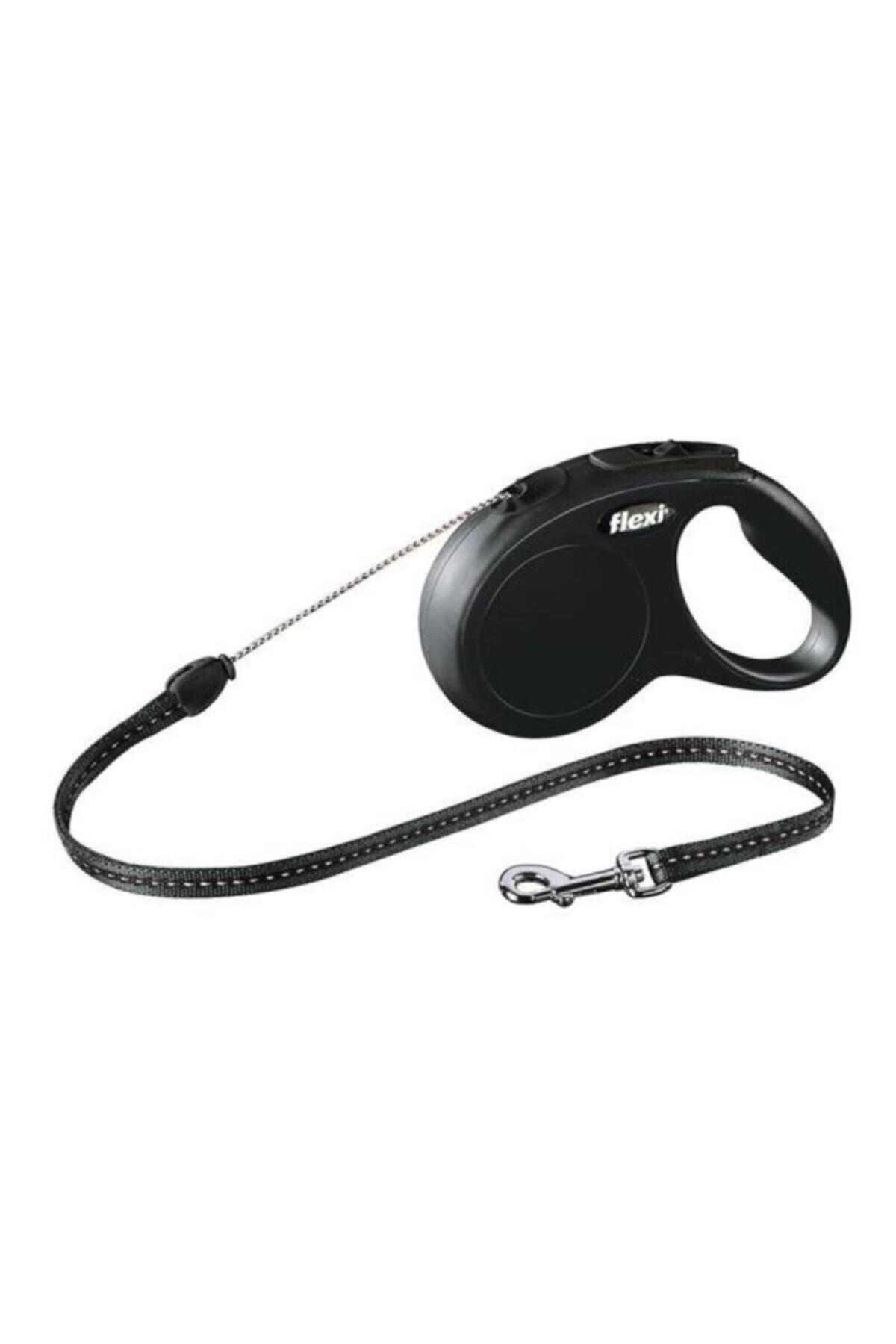 New Classic Ip Otomatik Gezdirme Tasması (s) 5m Siyah