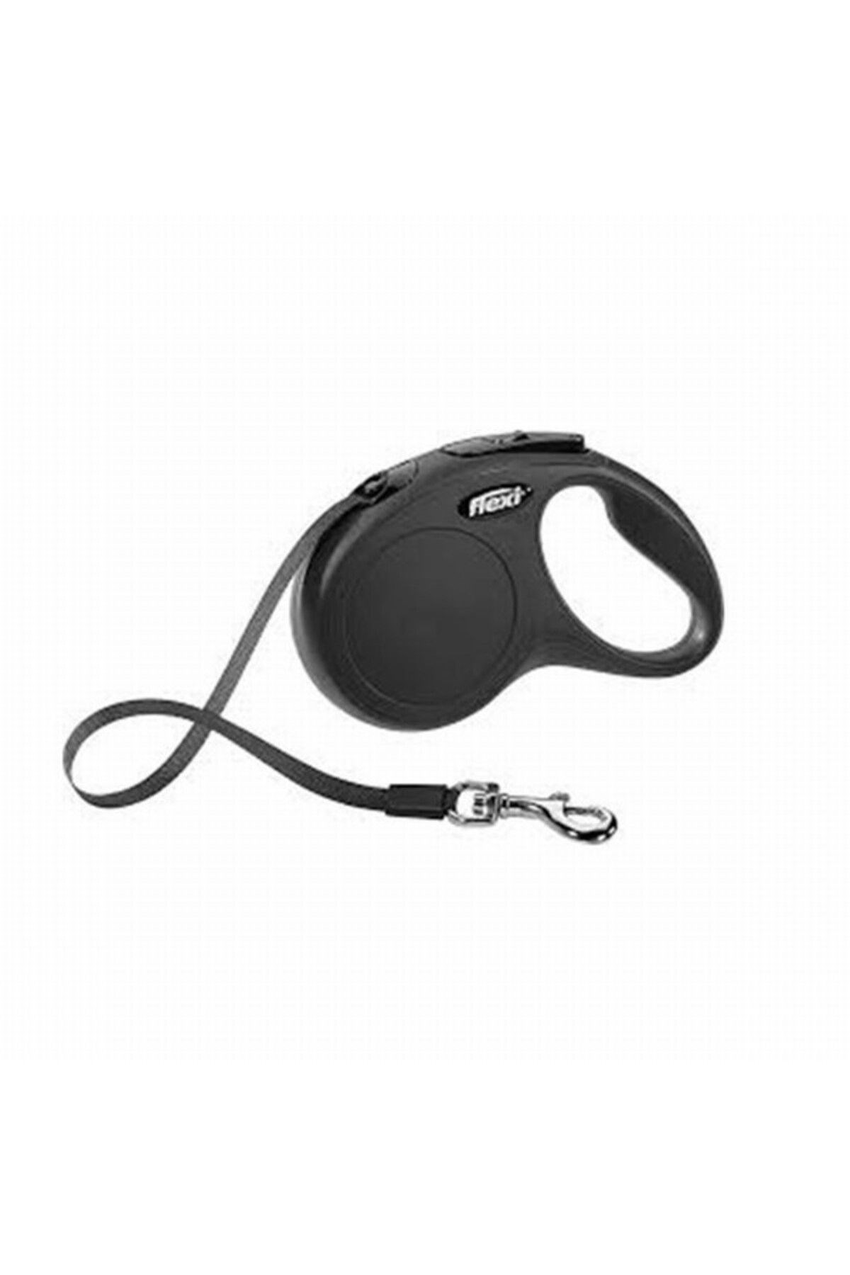 New Classic Otomatik Şerit Köpek Gezdirme Tasma S Siyah 5 Mt Adfl-136