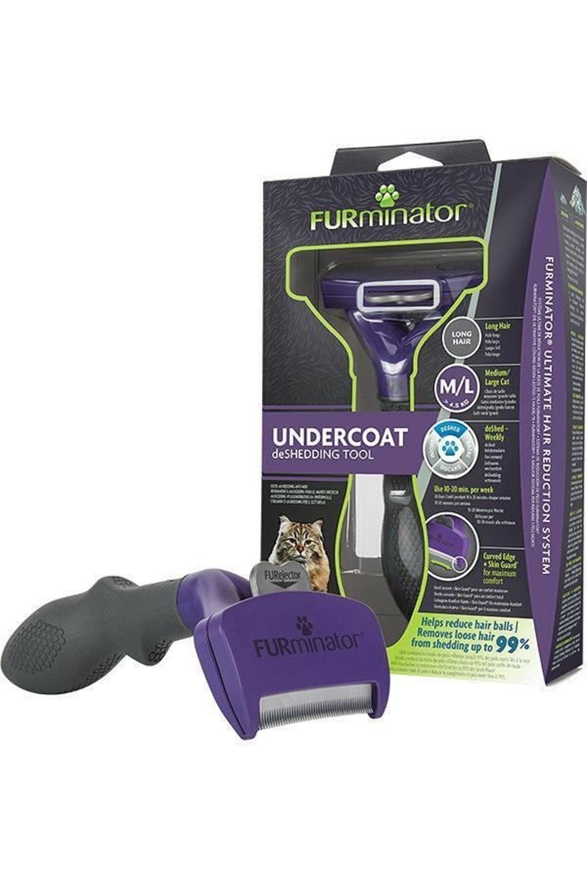 Uzun Tüylü Kedi Tarağı L 6cm T691741