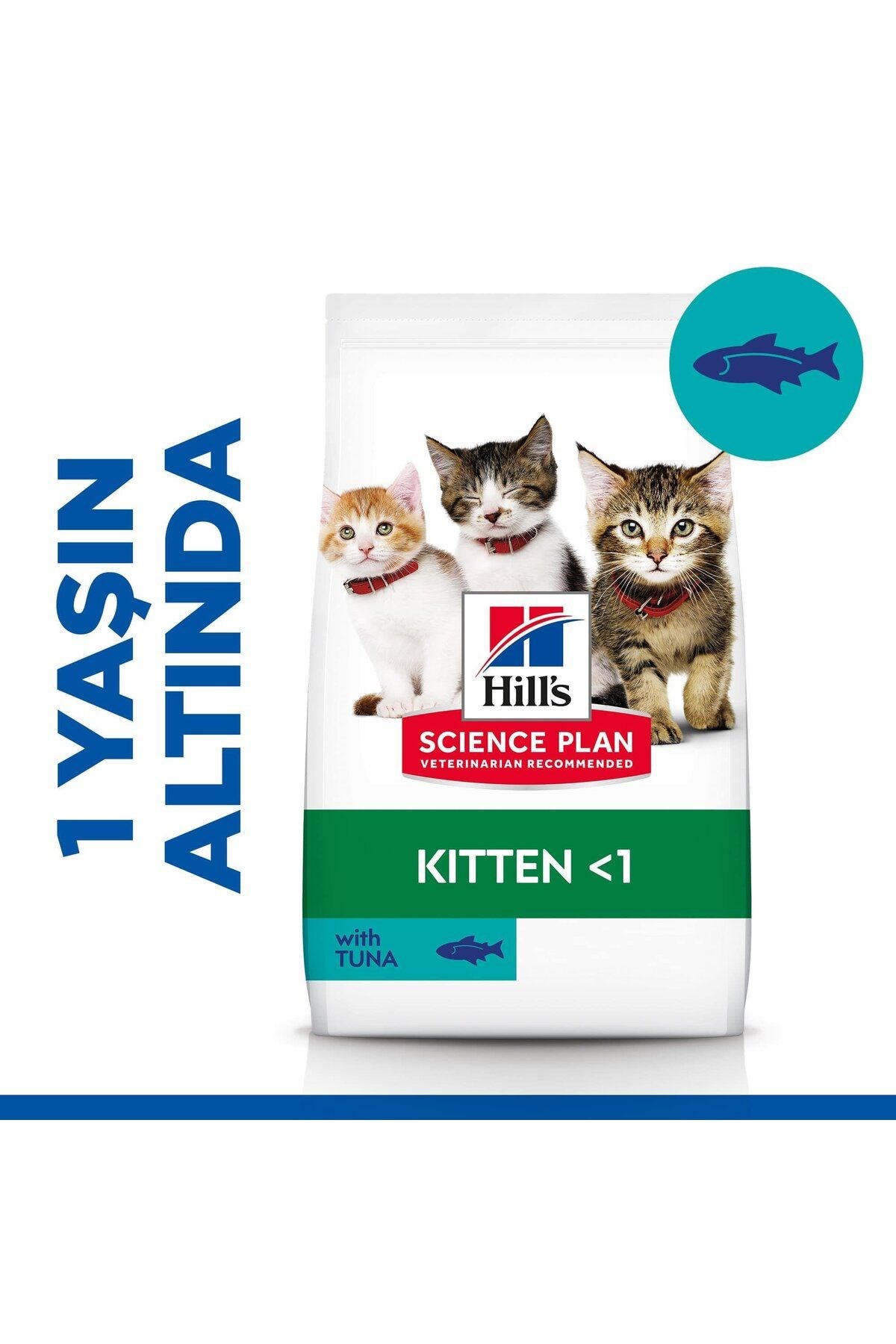Kitten Tuna Balıklı Yavru Kedi Kuru Maması Tuna 1.5 Kg