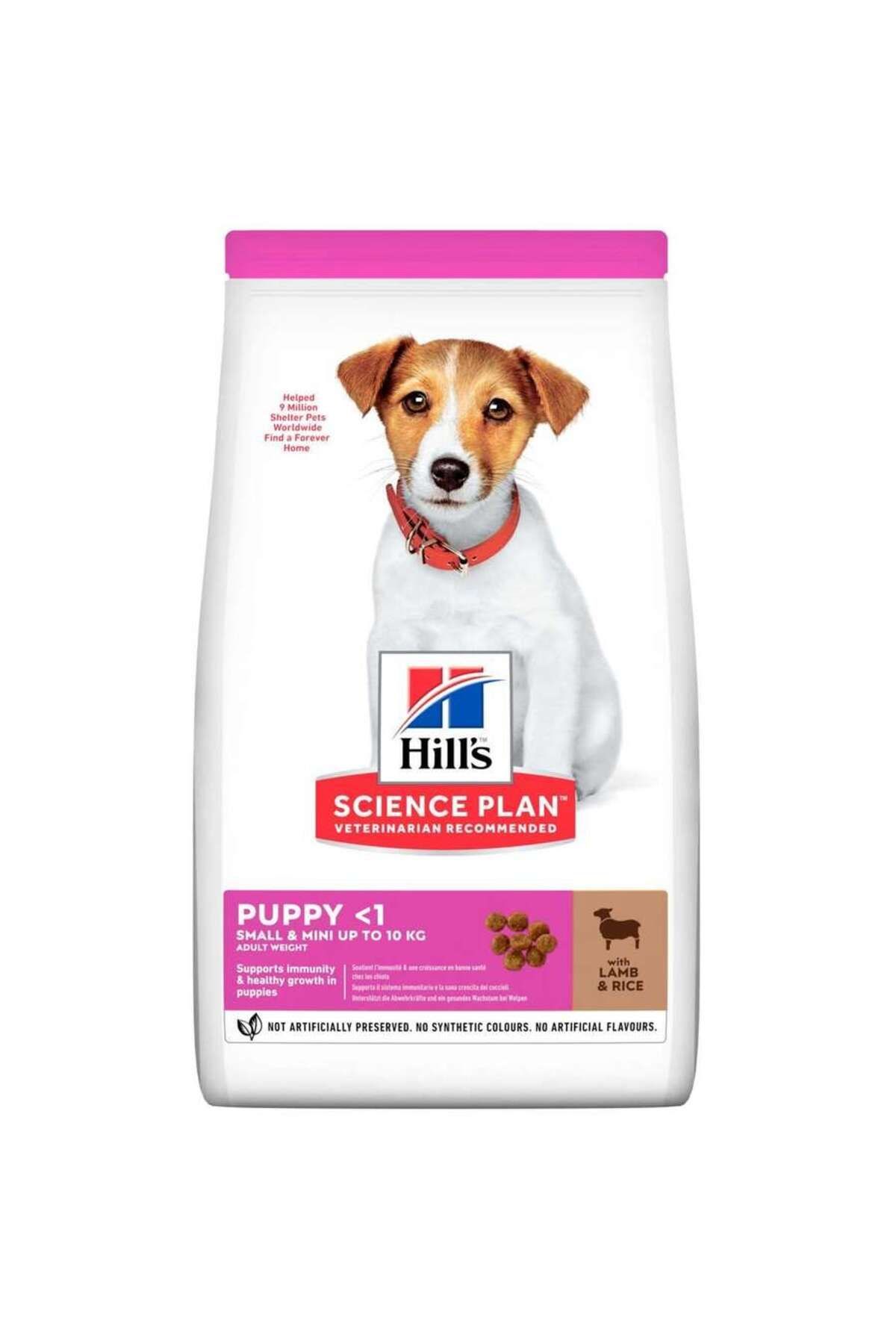 SCIENCE PLAN Kuzulu ve Pirinçli Küçük ve Mini Irk Yavru Köpek Maması 1,5 Kg