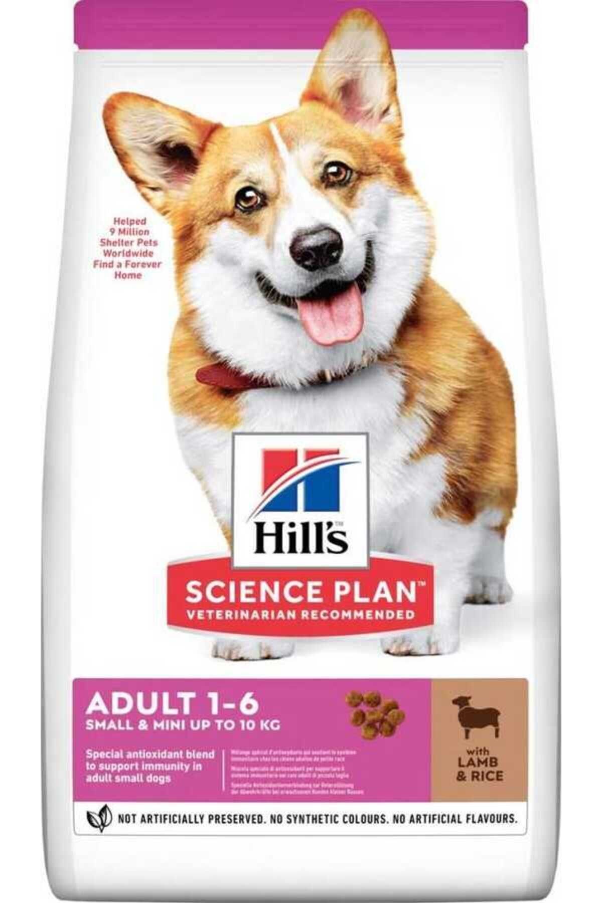 SCIENCE PLAN Kuzulu ve Pirinçli Küçük ve Mini Irk Yetişkin Köpek Maması 1,5kg