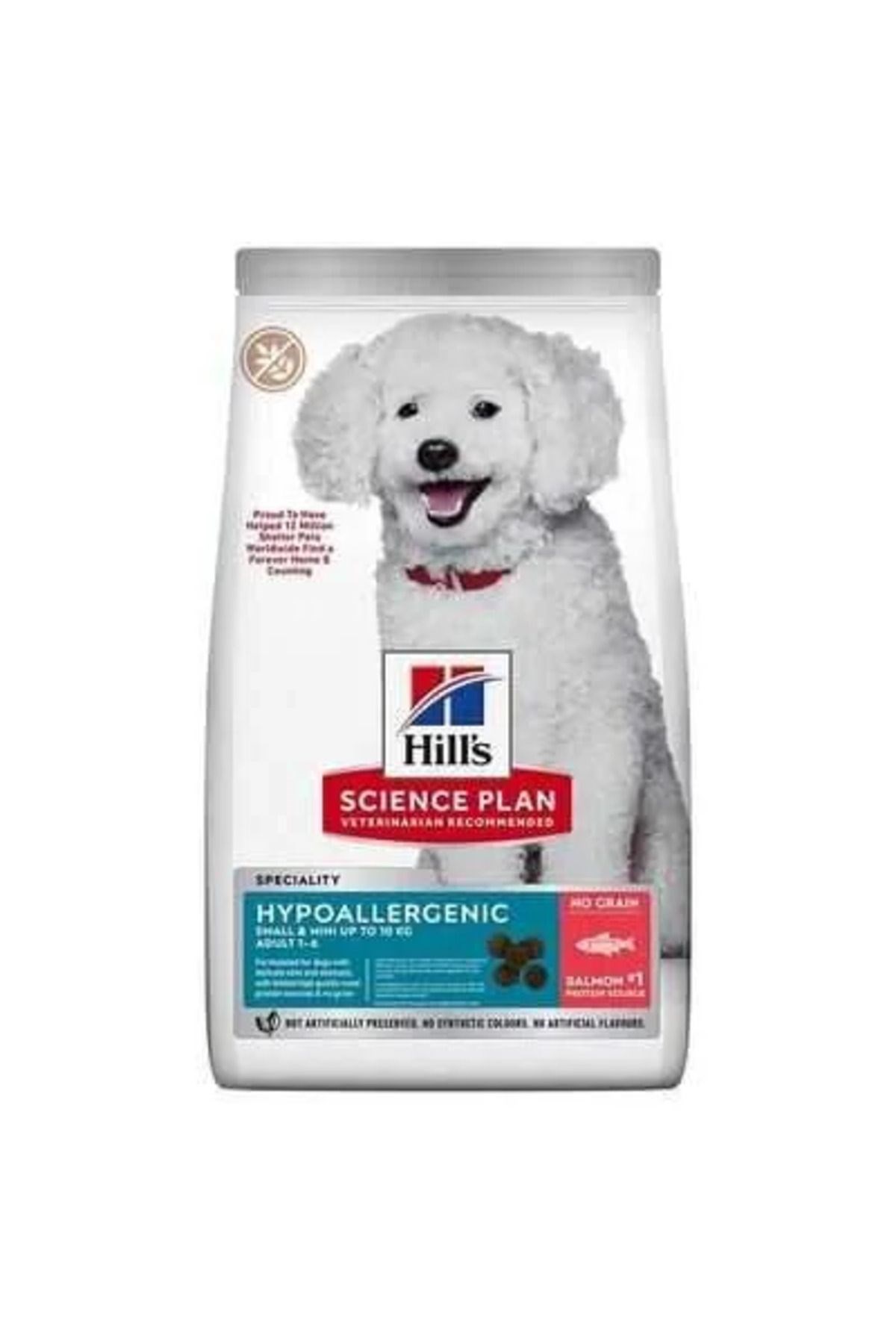 Hypo Allergenic Somonlu Küçük Irk Yetişkin Köpek Maması 1,5 Kg