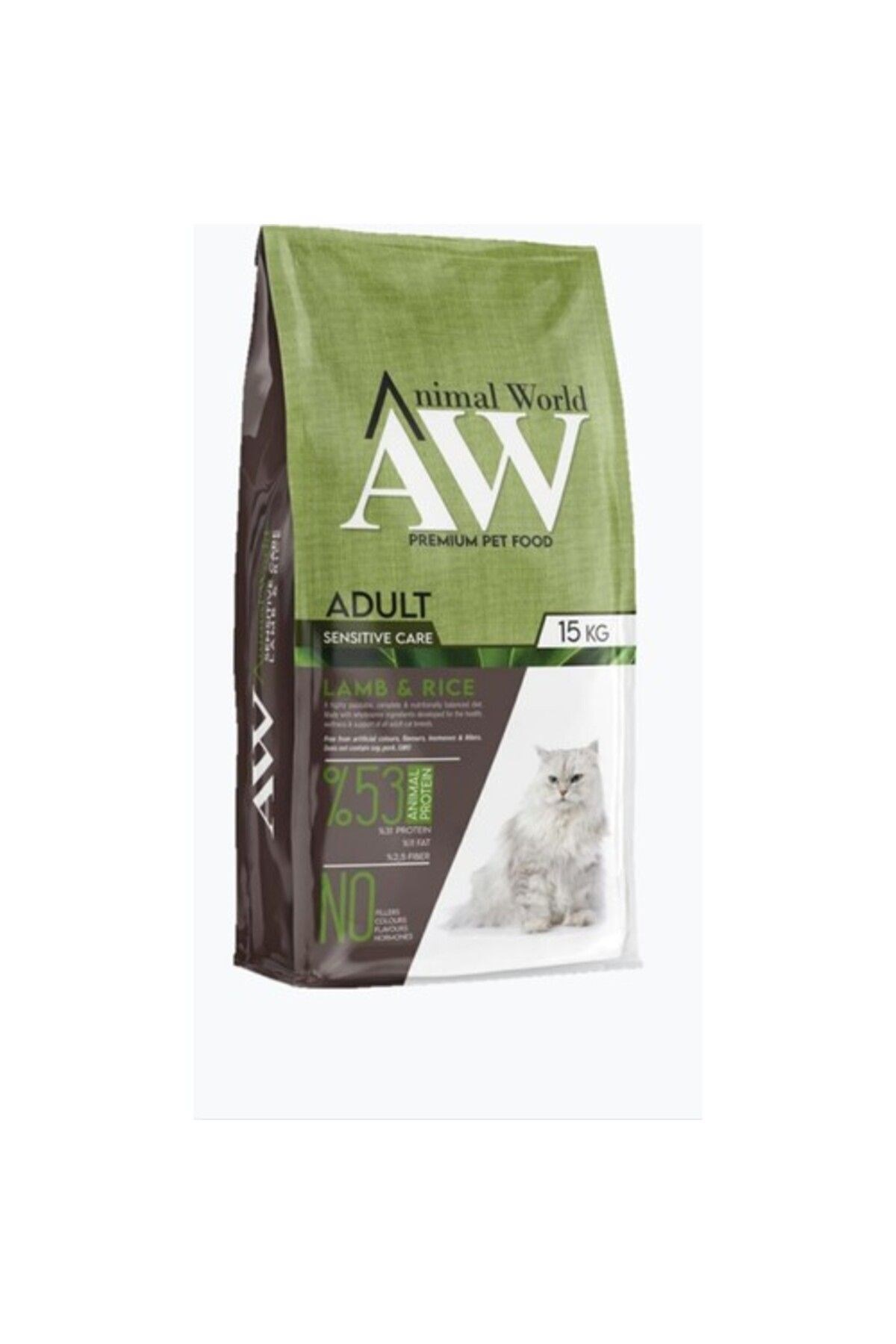 Sensitive Care Kuzu Etli Pirinçli Yetişkin Kedi Maması 15 Kg