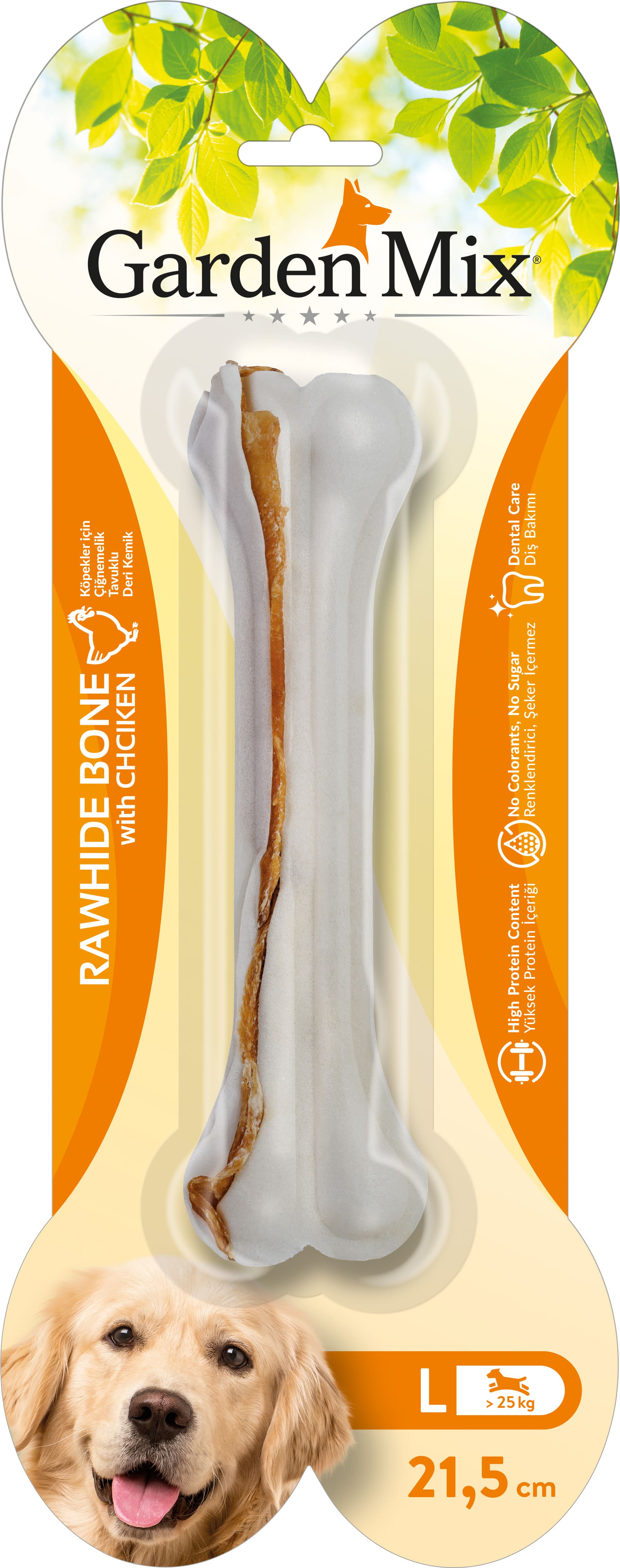 Garden Mıx Tavuklu Kemik L 21,5 Cm