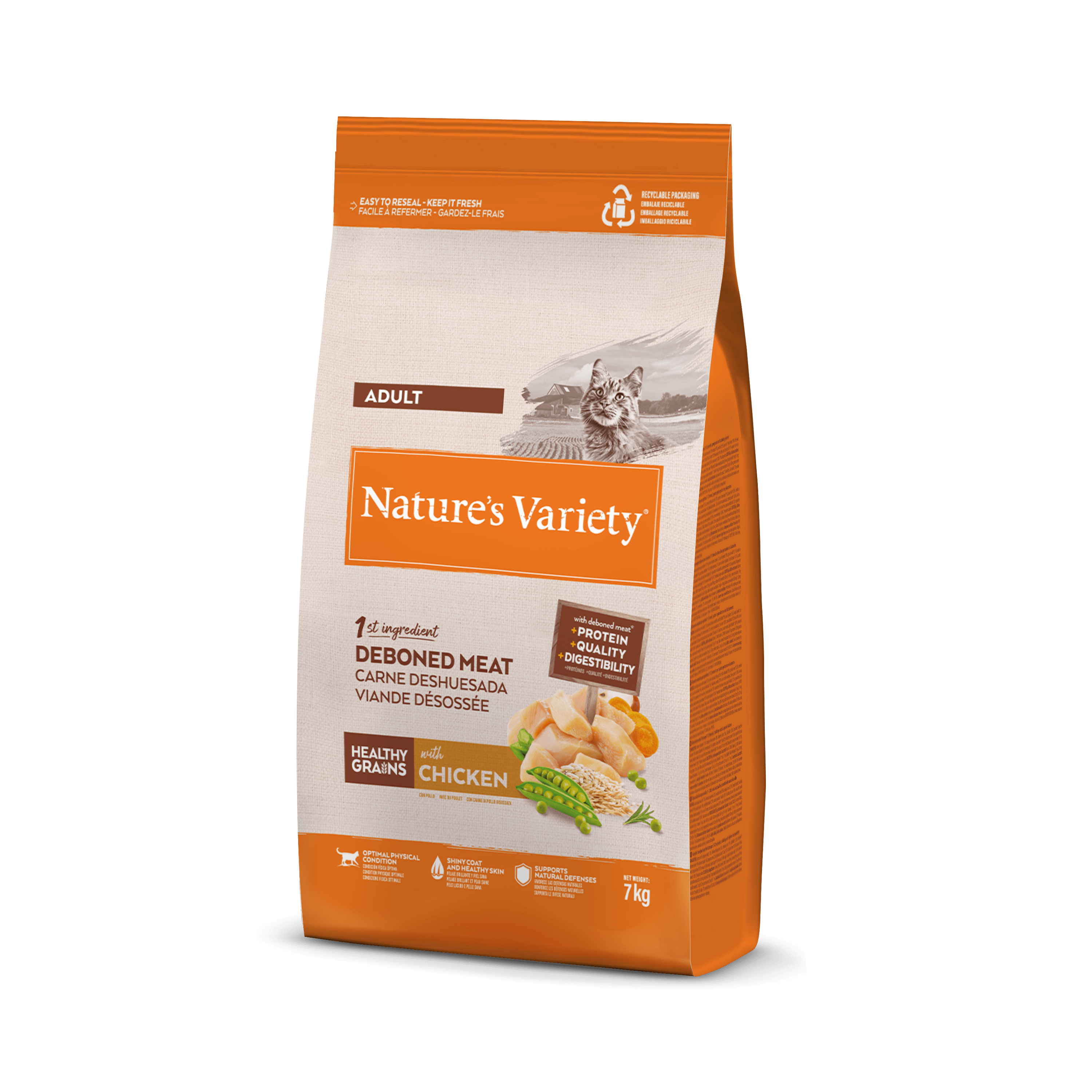N.v. Cat Healthy Graıns Chıcken 7 Kg