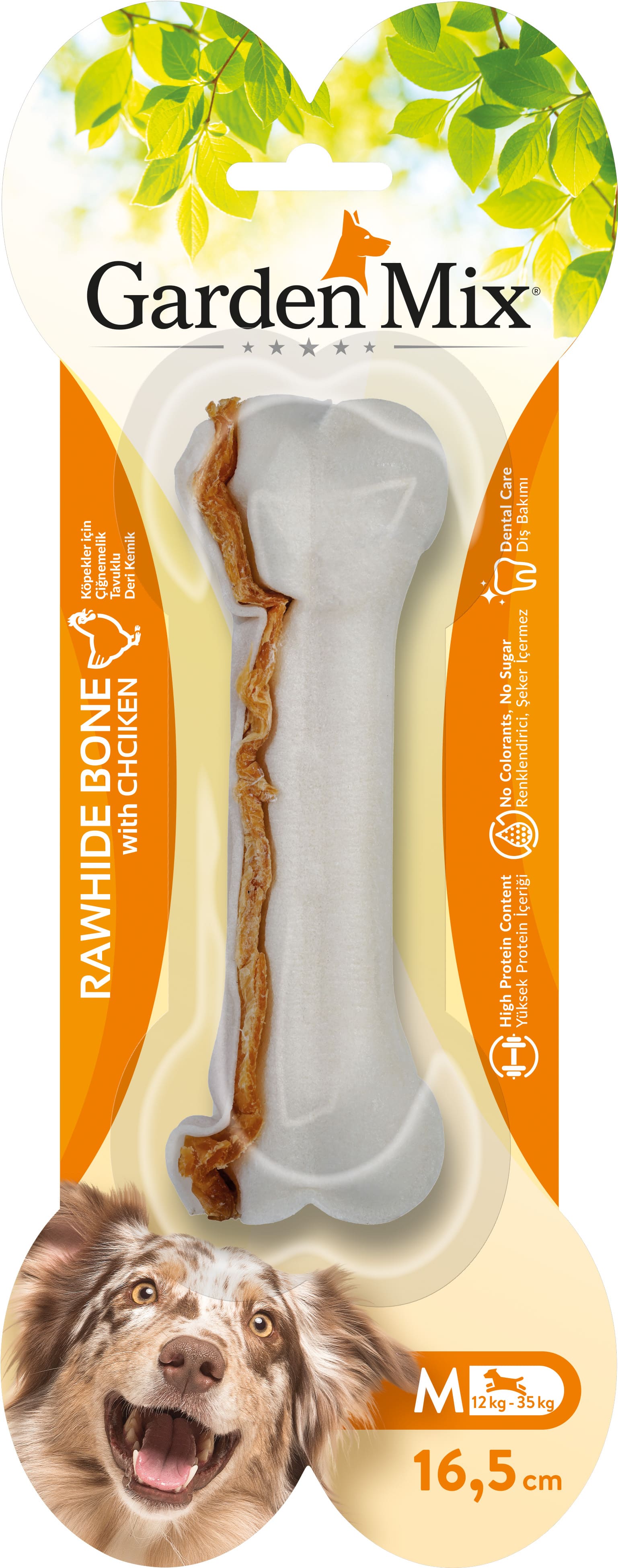 Garden Mıx Tavuklu Kemik M 16,5 Cm