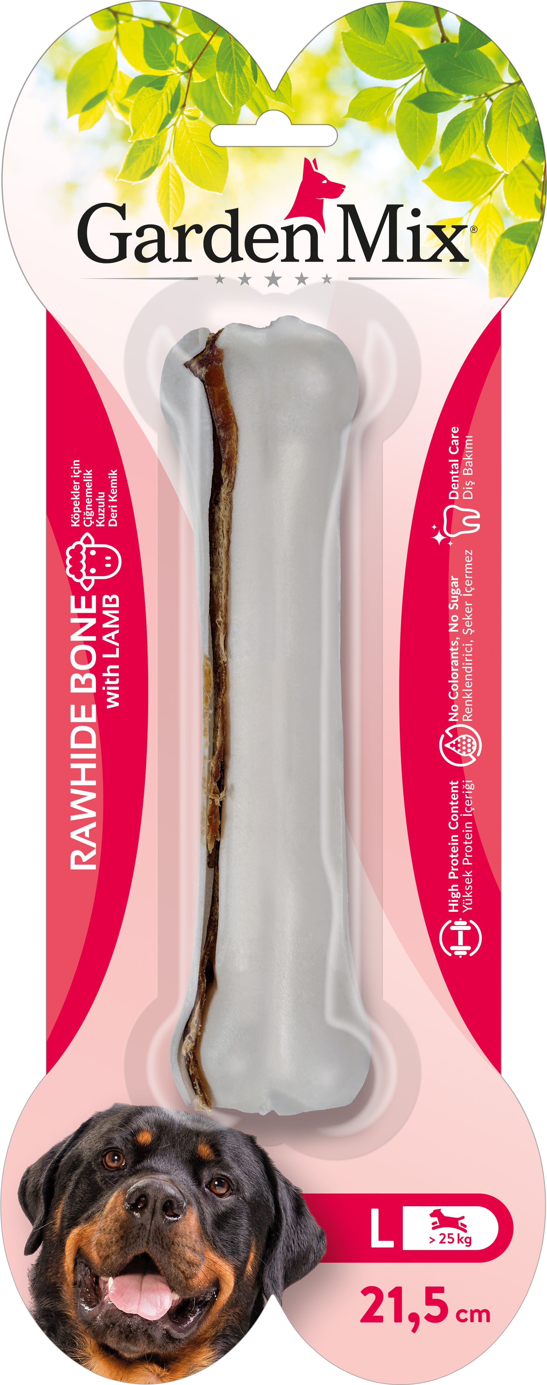 Garden Mıx Kuzulu Kemik L 21,5 Cm
