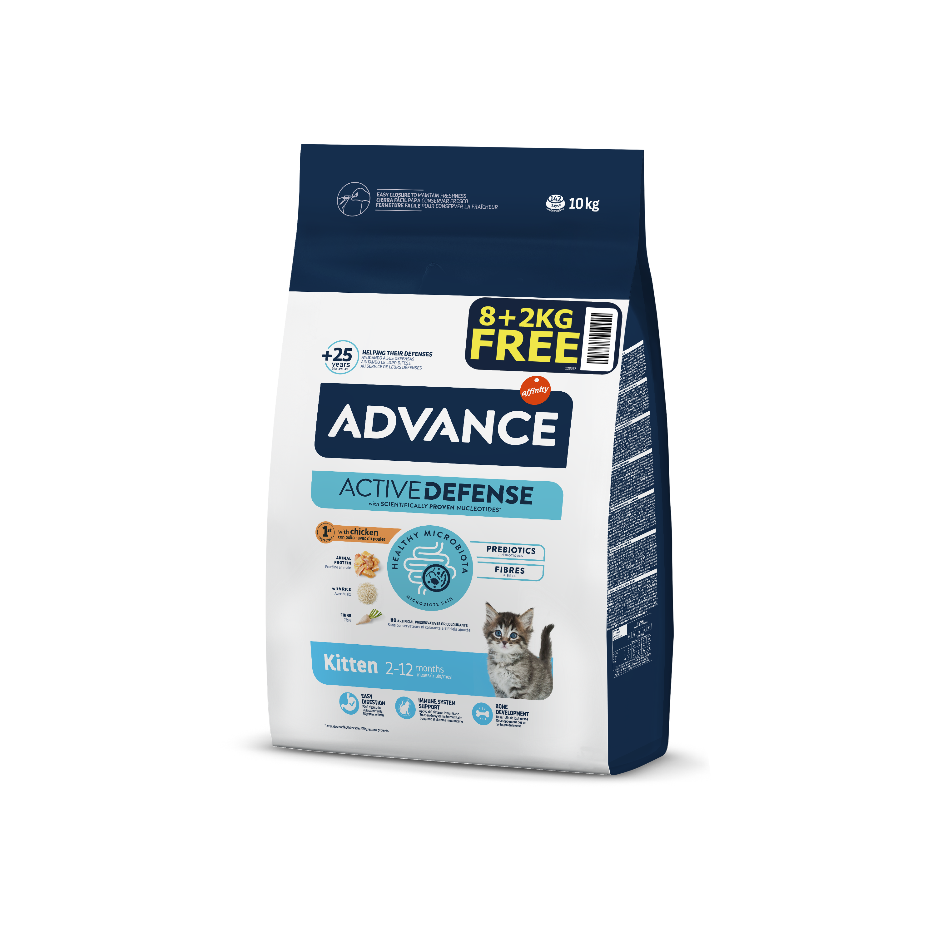 Advance Cat Kıtten Chıcken & Rıce 8+2 Bonus Paket