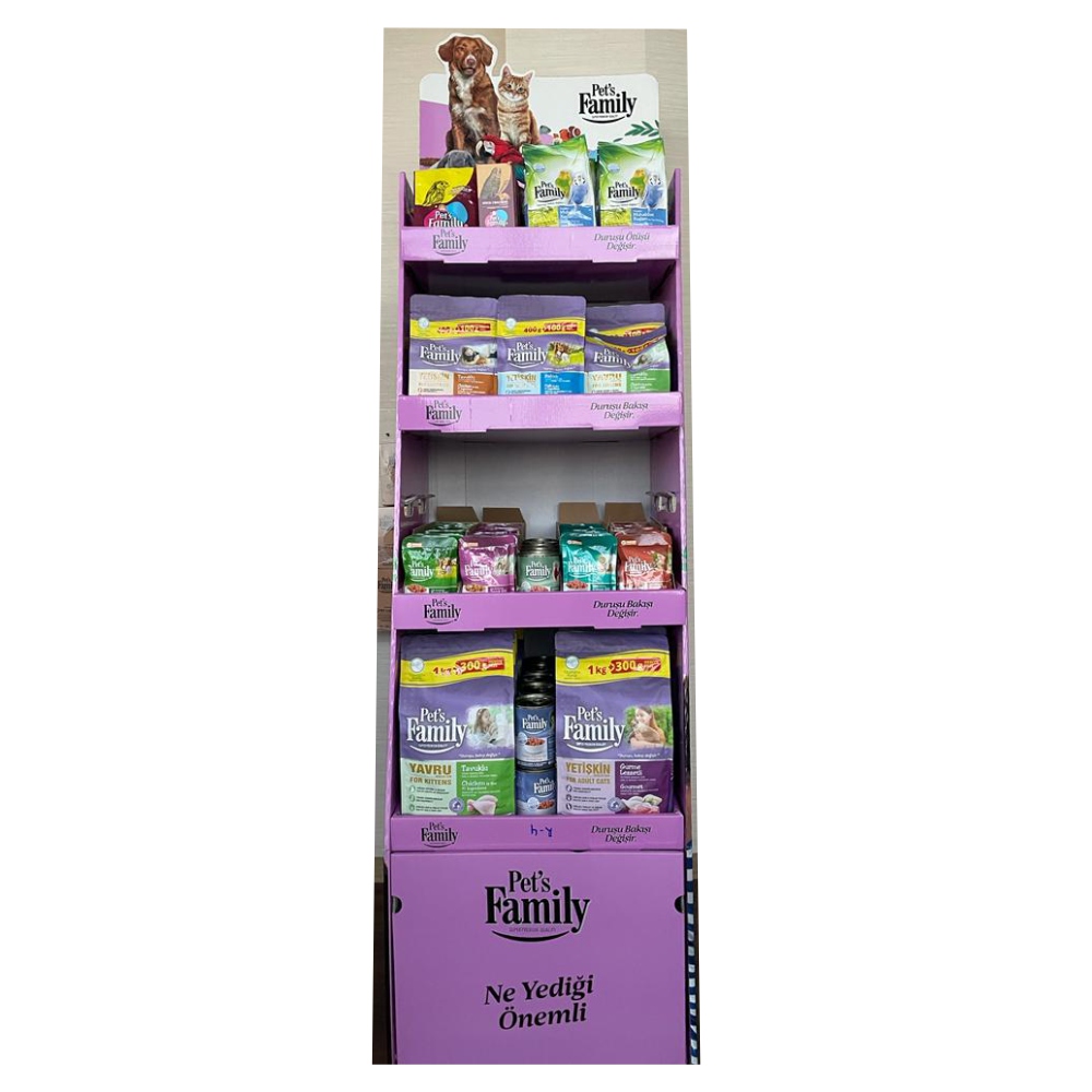 Pets Family Market Standı - Market (satışa Hazır)