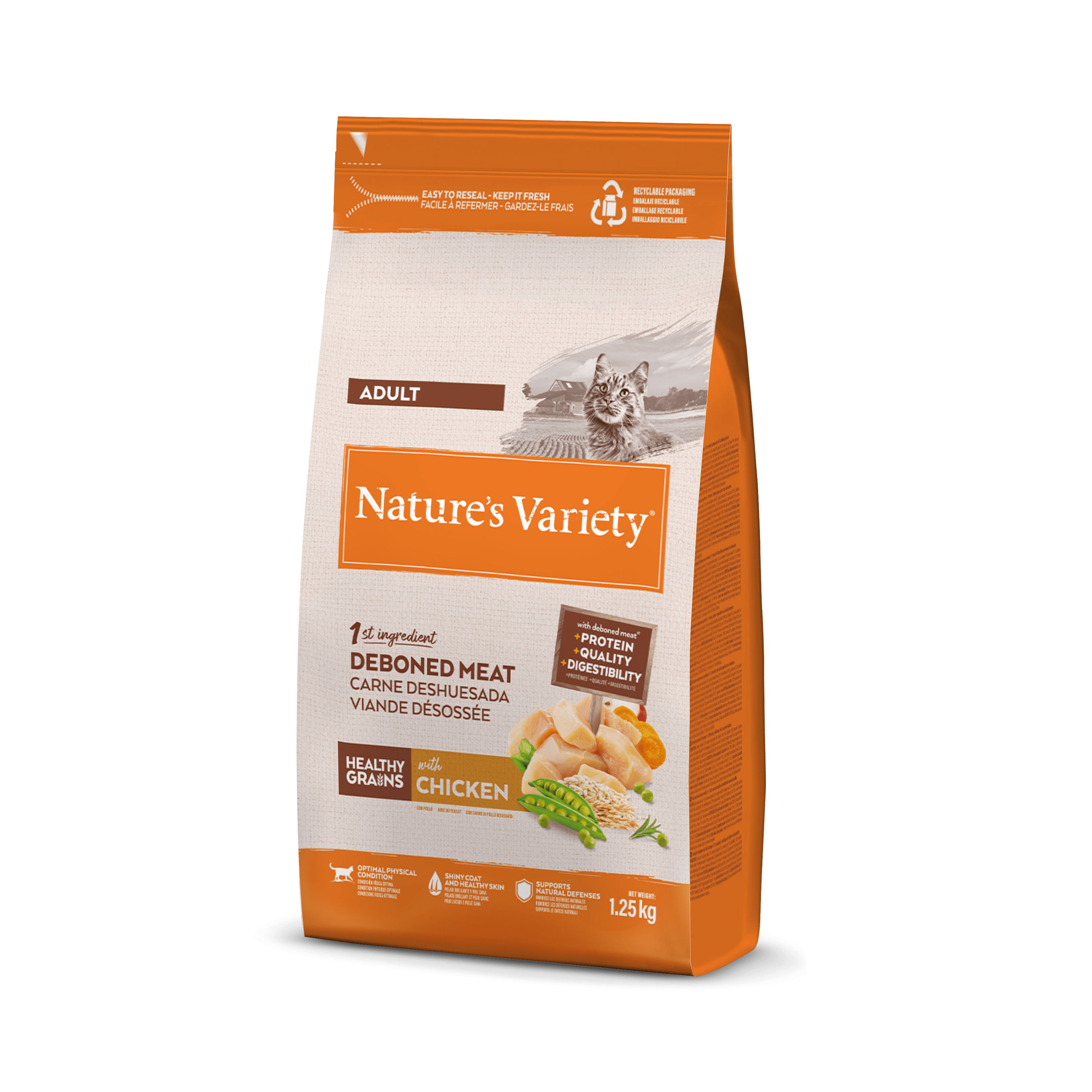 N.v. Cat Healthy Graıns Chıcken 1,25 Kg