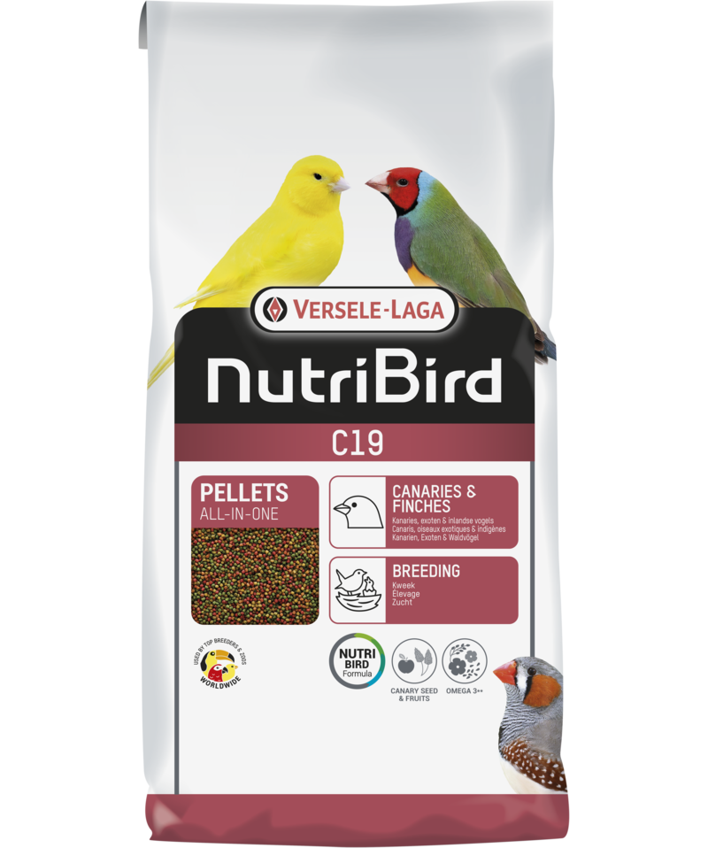 Versele Laga Nutrıbırd C19 Pelet Kanarya Fınch Pelet Yem 3kg